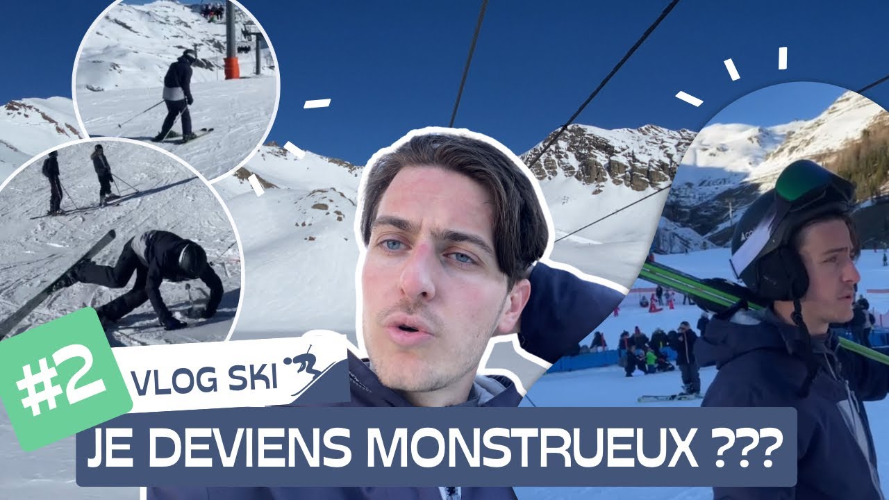 Des progrès INCROYABLES !!! Vlog au Ski #2