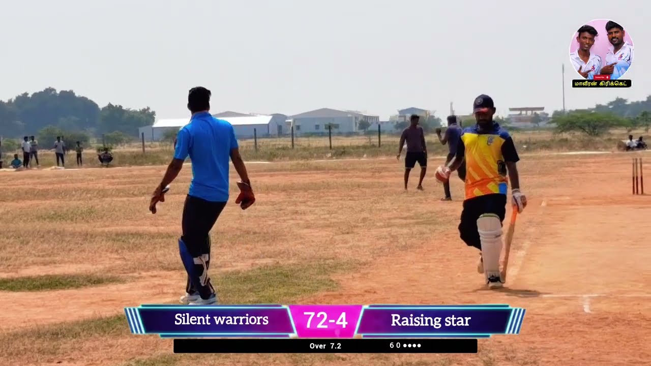 🏏TARGET 111✨️RAISING STAR vs SILENT WARRIORS #viral#cricket#ipl#sports 