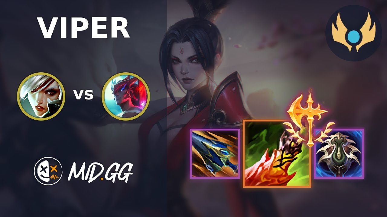 MID.GG: [Viper] Ривен на верхней линии против Йоне | NA CHALLENGER | LOL Сезон 2025
