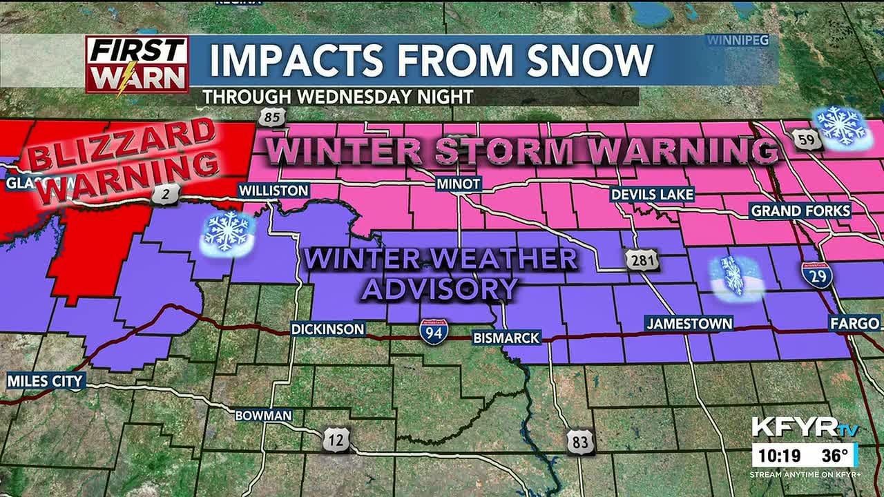 KFYR First News at Ten Weather 02/17/2026