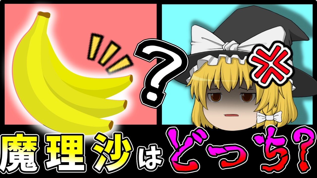 【ゆっくり茶番】魔理沙が2人…本物はどっち？