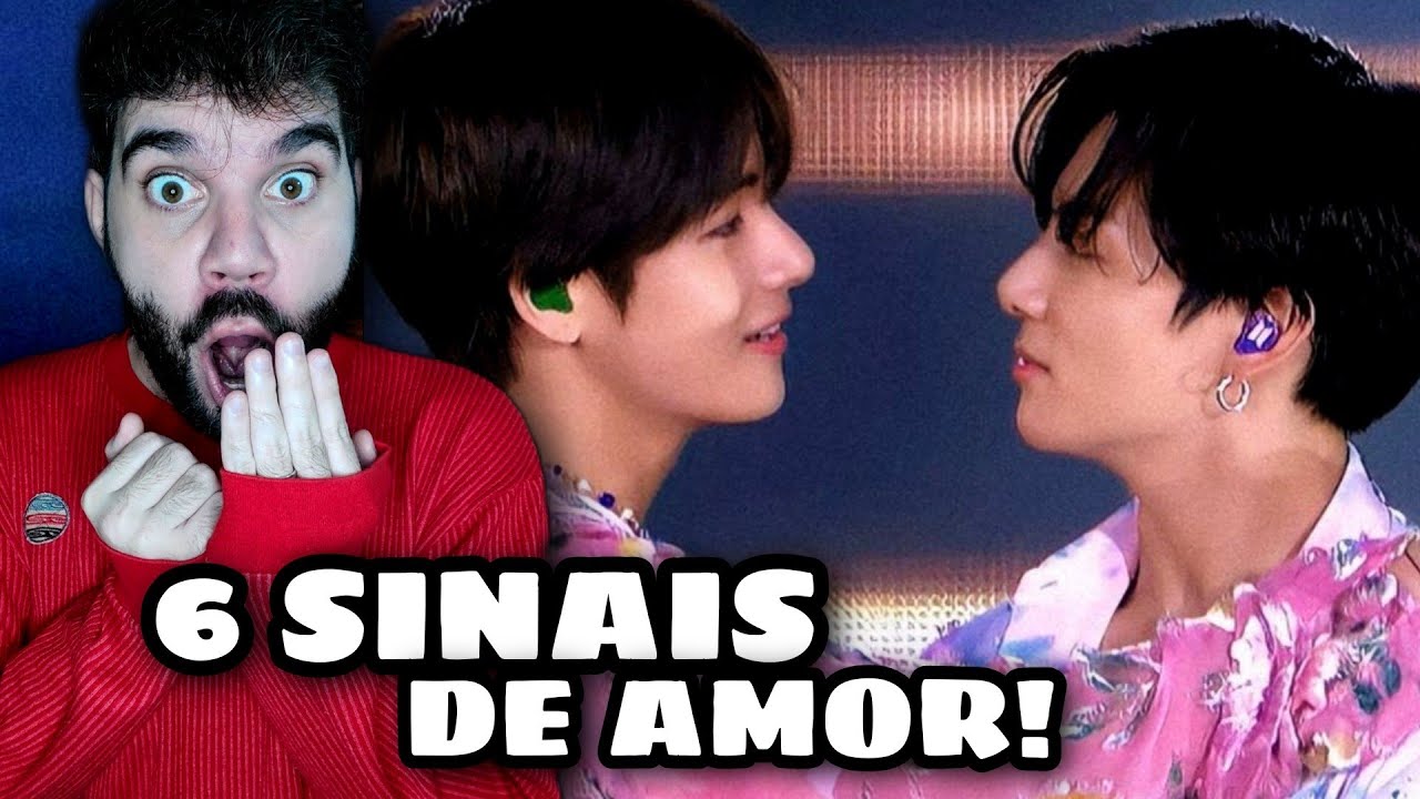 TAEKOOK ANÁLISE | 6 SINAIS DE AMOR ENTRE ELES #taekook