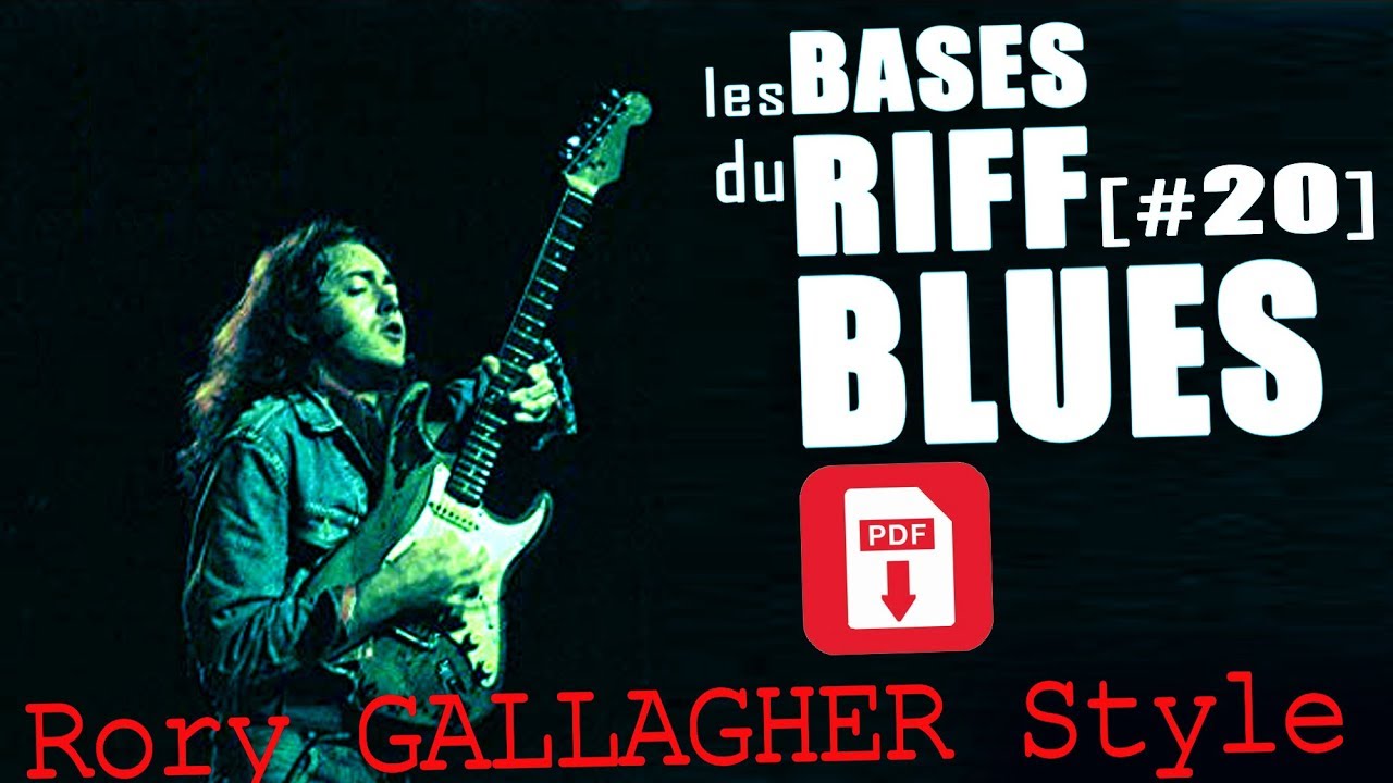 RORY GALLAGHER STYLE #2 - RIFF BLUES [+PDF]
