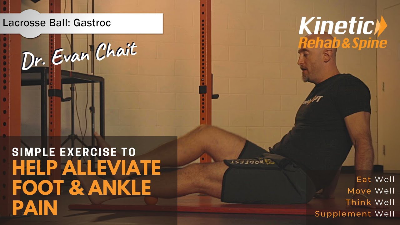 How to Use a Lacrosse Ball to Massage the Calf