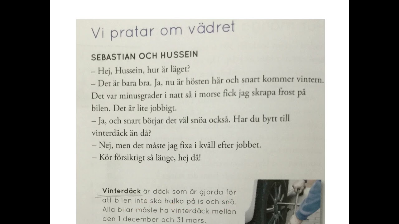 Dialoger om vädret