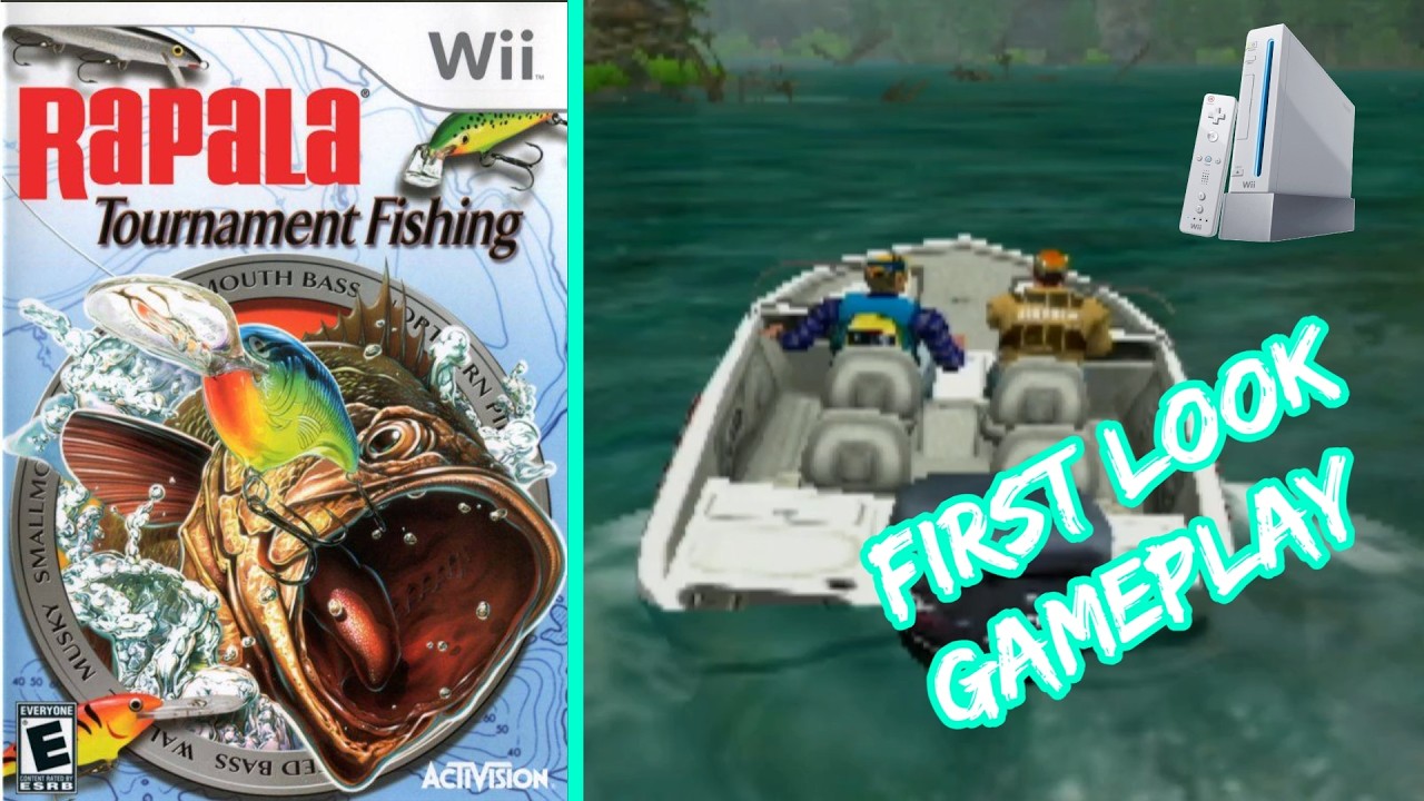 Rapala Tournament Fishing! – Nintendo Wii Gameplay