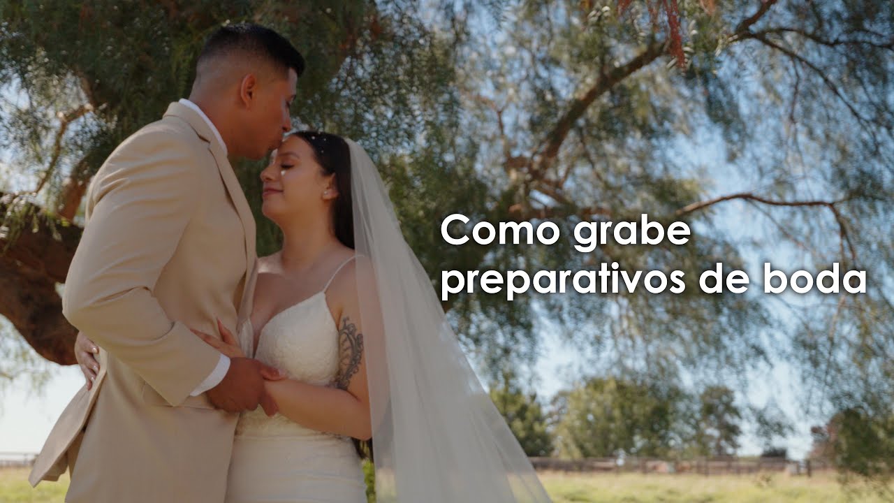 Como grabar editar preparativos de boda