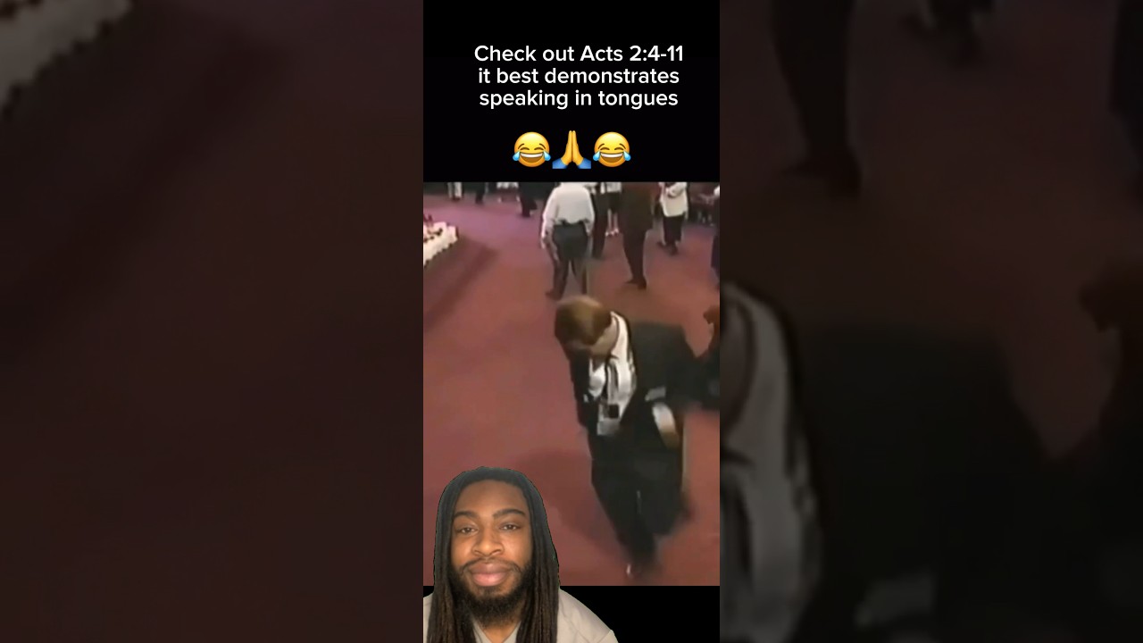 😂This is not speaking in tongues #bible #funny #zayisrael #shortsfeed #shorts #church