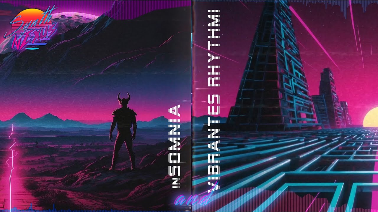 🎵inSomnia & 🎵Vibrantes Rhythmi [Full Albums] - 2+ Hour Of Retro Wave, Synthwave Mix Music