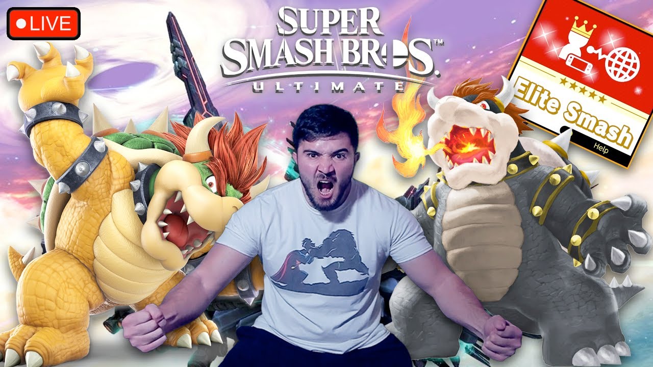 The KING IS BACK! [Bowser Main] | Elite Smash + Tournament - Super Smash Bros Ultimate Live Stream