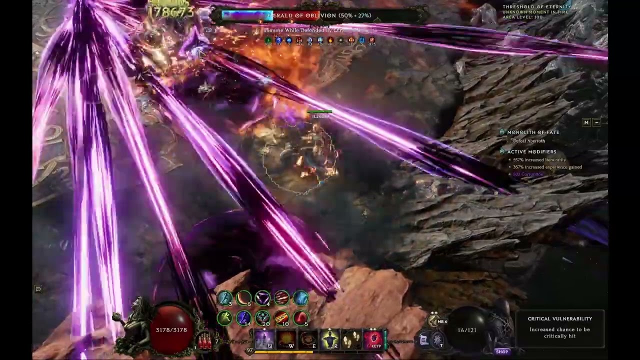 Acid Flask Marksman Lvl 97 Uber Aberroth (Budget Gear)