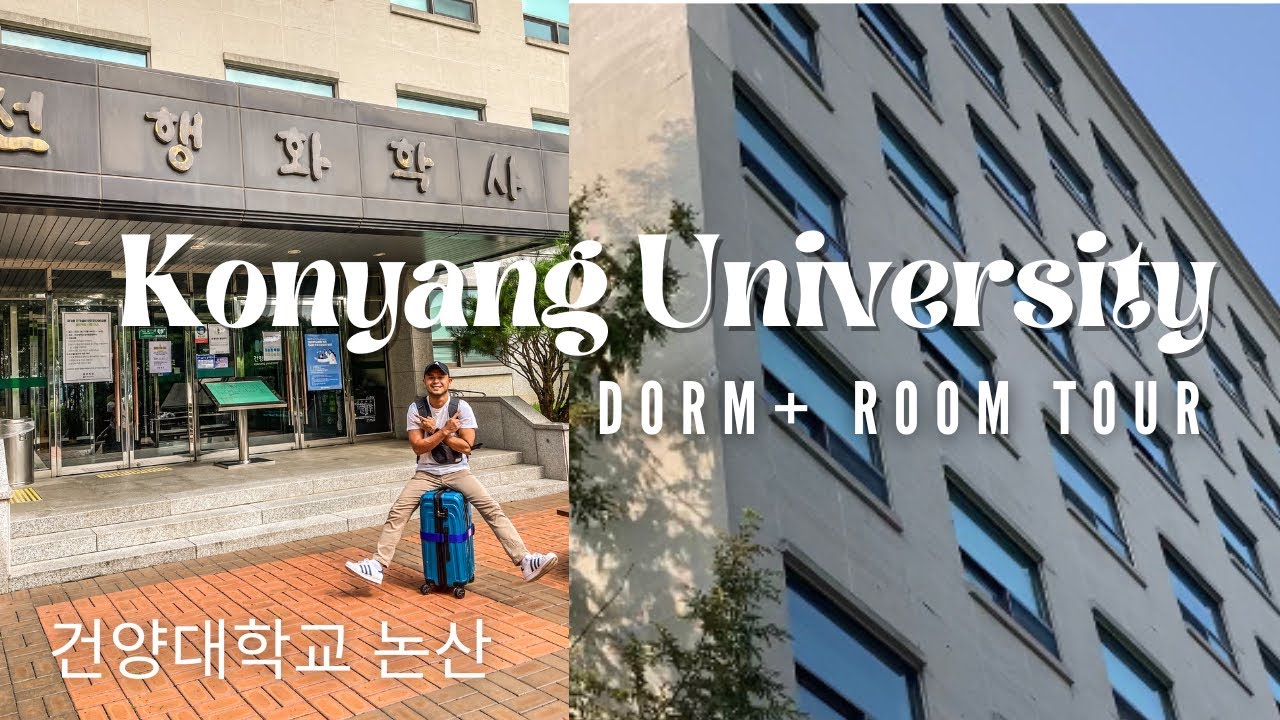 Dorm + Room Tour | Konyang University  | 선행화학사 | GKS