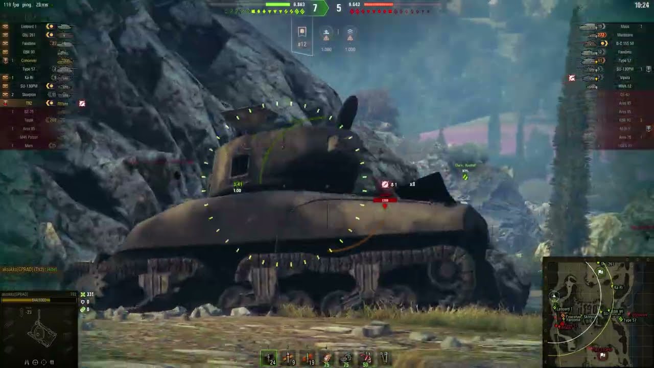 WARGAMING map (VERSAGEN) Nordskar - LP 432 - World of Tanks, wot deutsch . Vieospiele !!!