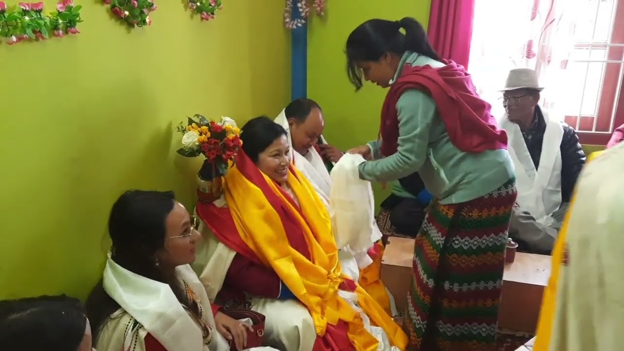 Sherdukpen wedding ceremony #Shergaon