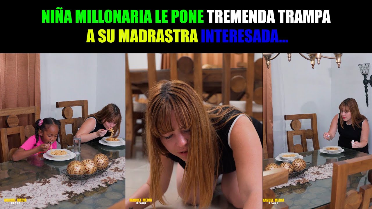 Niña millonaria le pone tremenda trampa a su madrastra interesada 😱