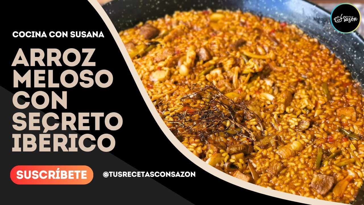 Arroz meloso con secreto ibérico – ¡Te van a pedir la receta! 🤩