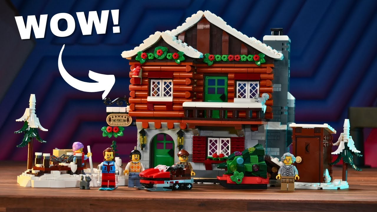 REVIEW: LEGO Alpine Lodge Winter Village Set 10325