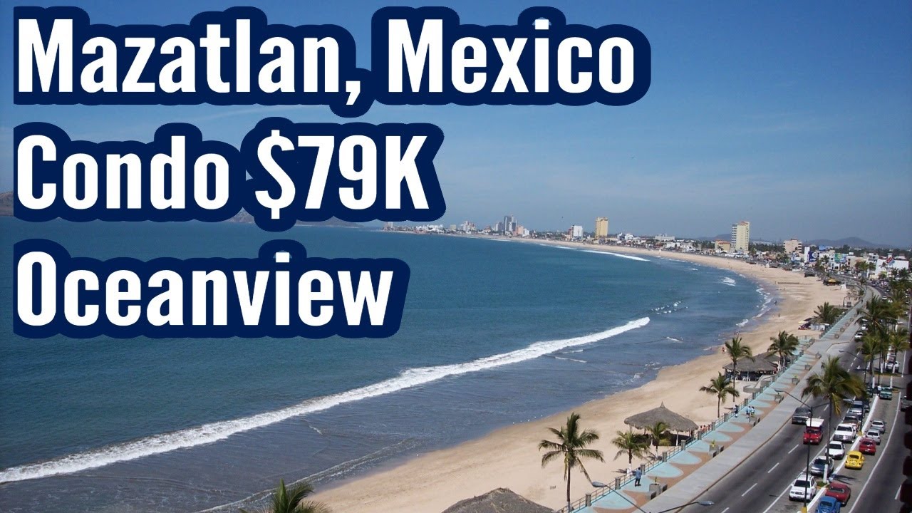 Ocean View Condo NEW $79K Mazatlan Mexico 1Bdr/1Bath
