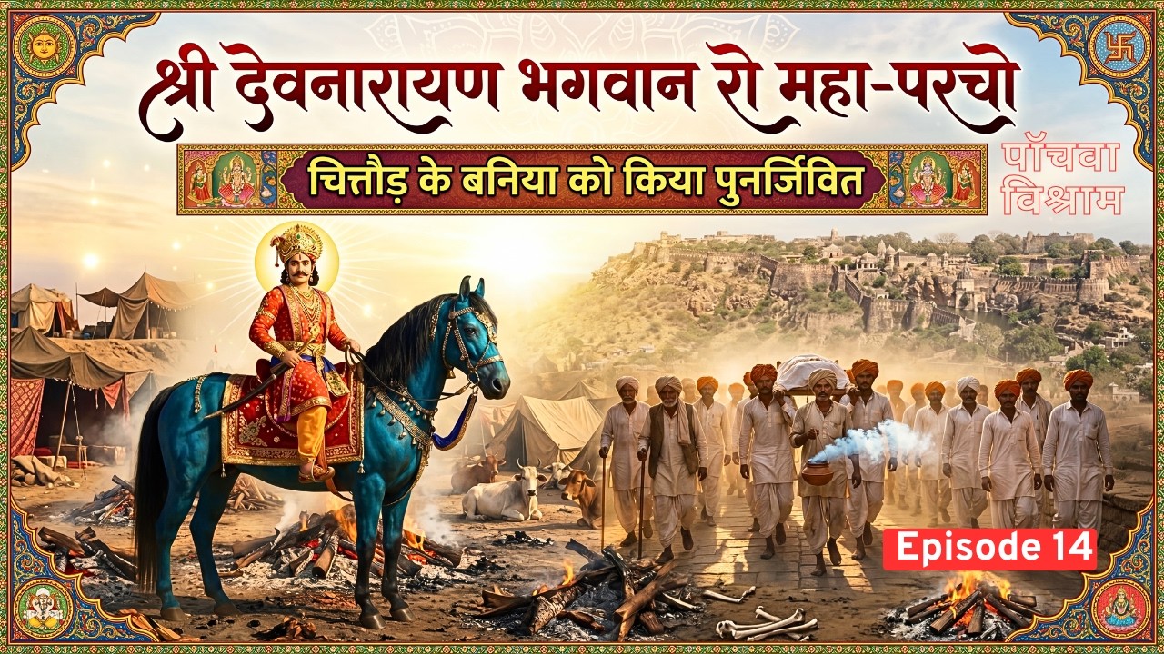 Super Episode 14 सारंगसेठ को किया पुनर्जीवित। देवनारायण भगवान की मालवा से गोठा की यात्रा #devnarayan