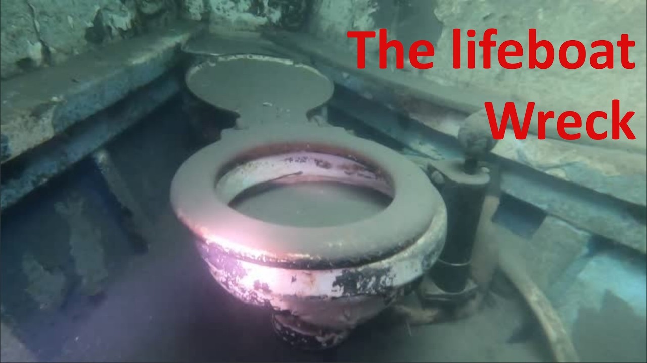 The lifeboat wreck at Wraysbury
