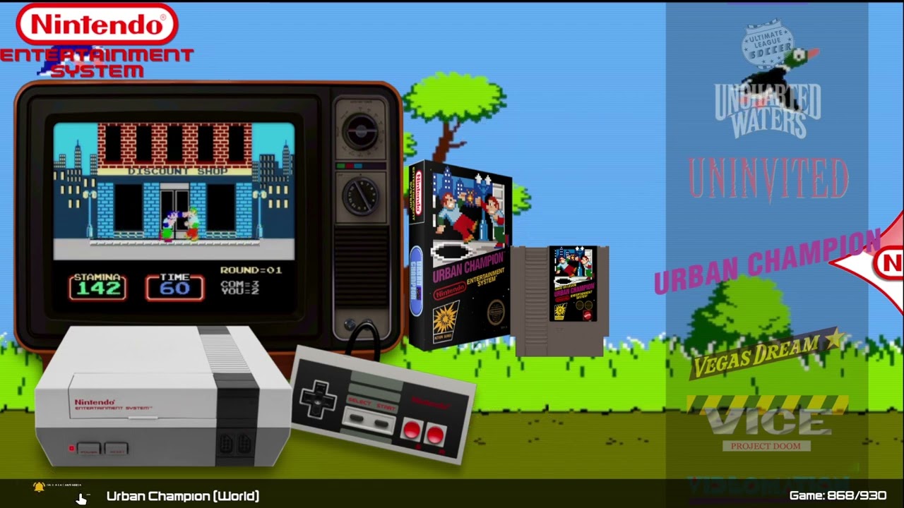 🕹️👾All Nintendo Entertainment System games 🕹️👾 Letter U-V