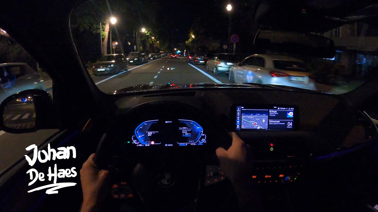 BMW X3 XDRIVE30E PLUG-IN HYBRID 292 HP NIGHT POV TEST DRIVE