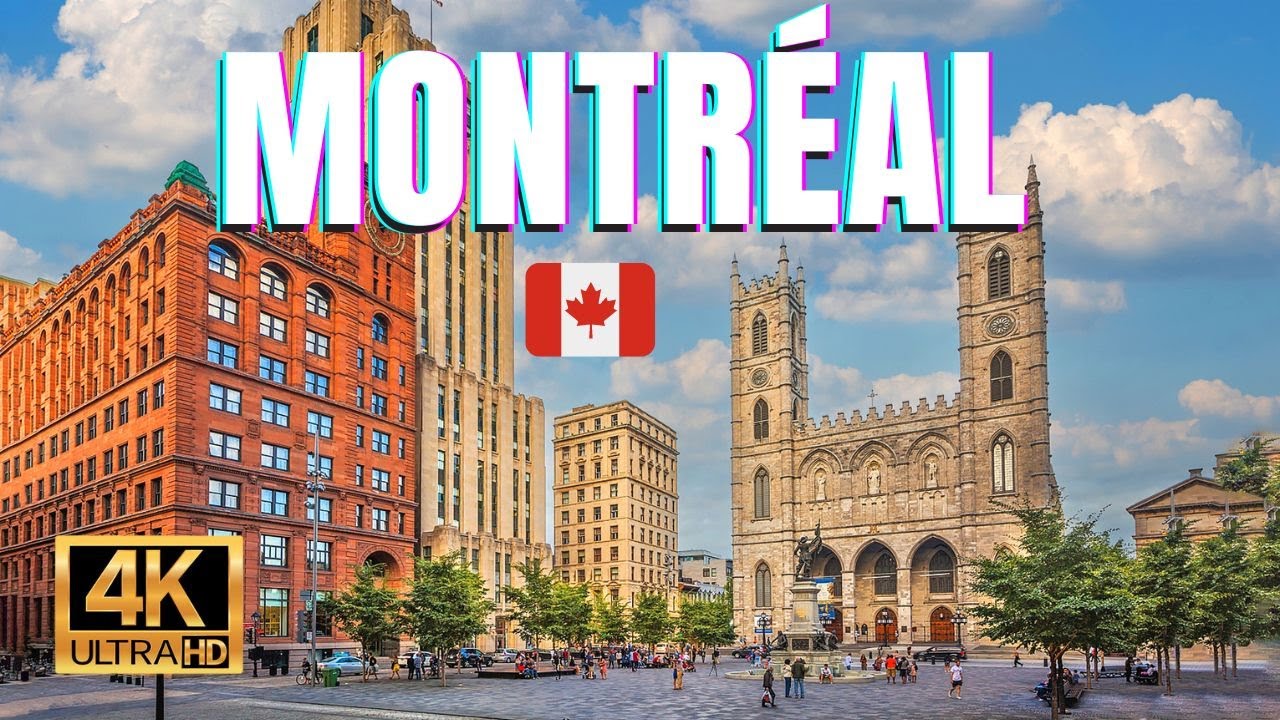 🇨🇦 Montreal Walking Tour - Old Montreal Quebec Canada Walkthrough [4K Ultra HDR/60fps]