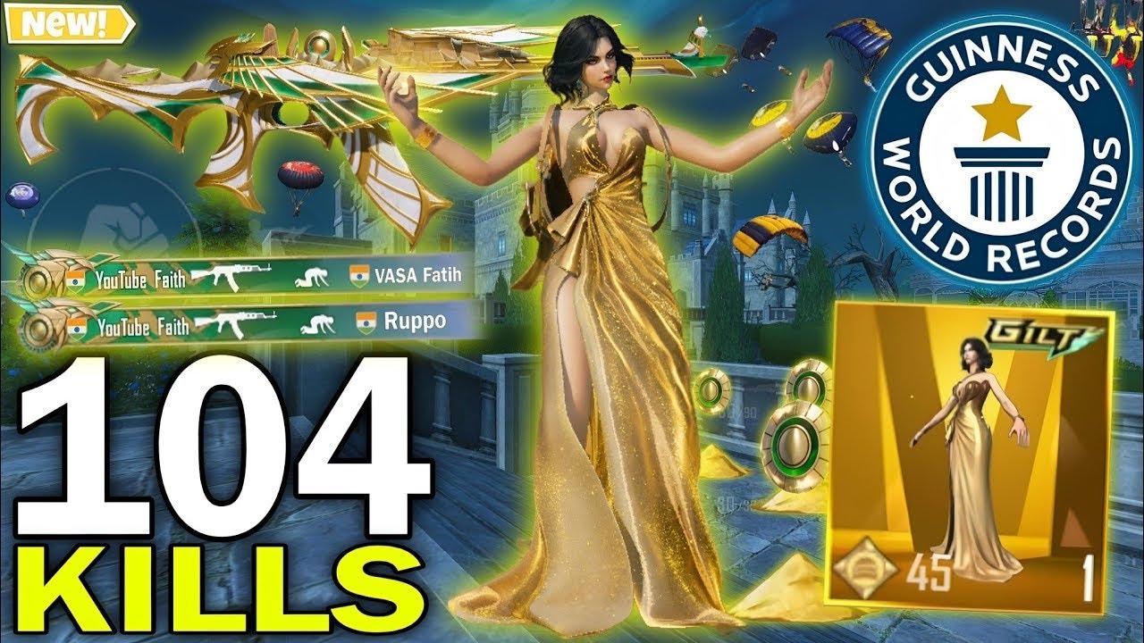 104 KILLS BEST AGGRESSIVE RUSH GAMEPLAY WITH BEST OUTFIT IN NEW SPOOKY SOIREE MODE PUBG MOBILE