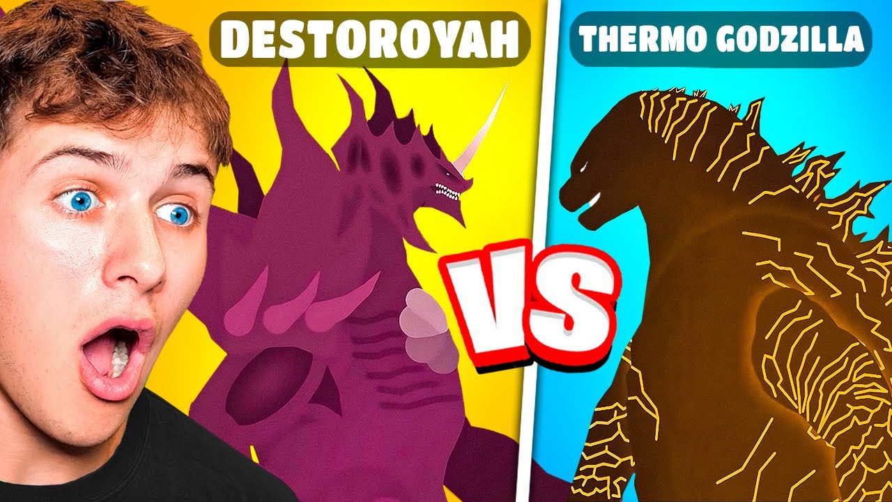THERMO GODZILLA Vs THE DESTROYAH!