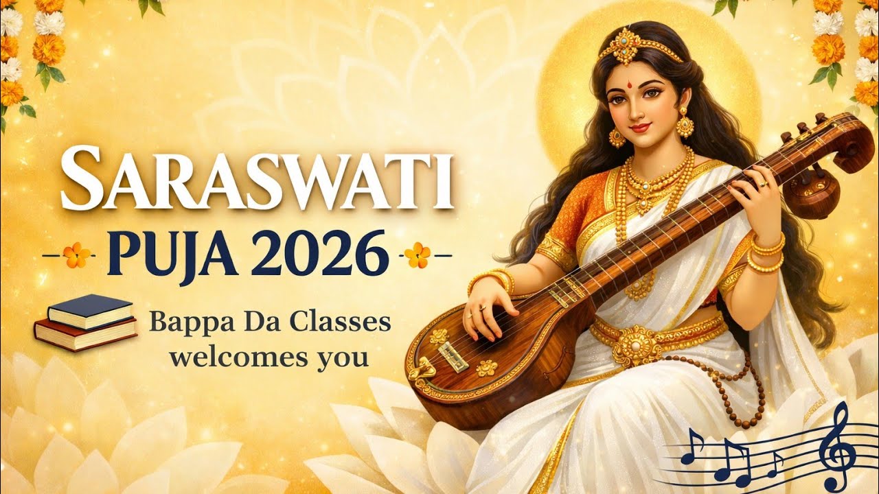 Saraswati Puja 2026/ Bappa da classes/ join us / Informative video/