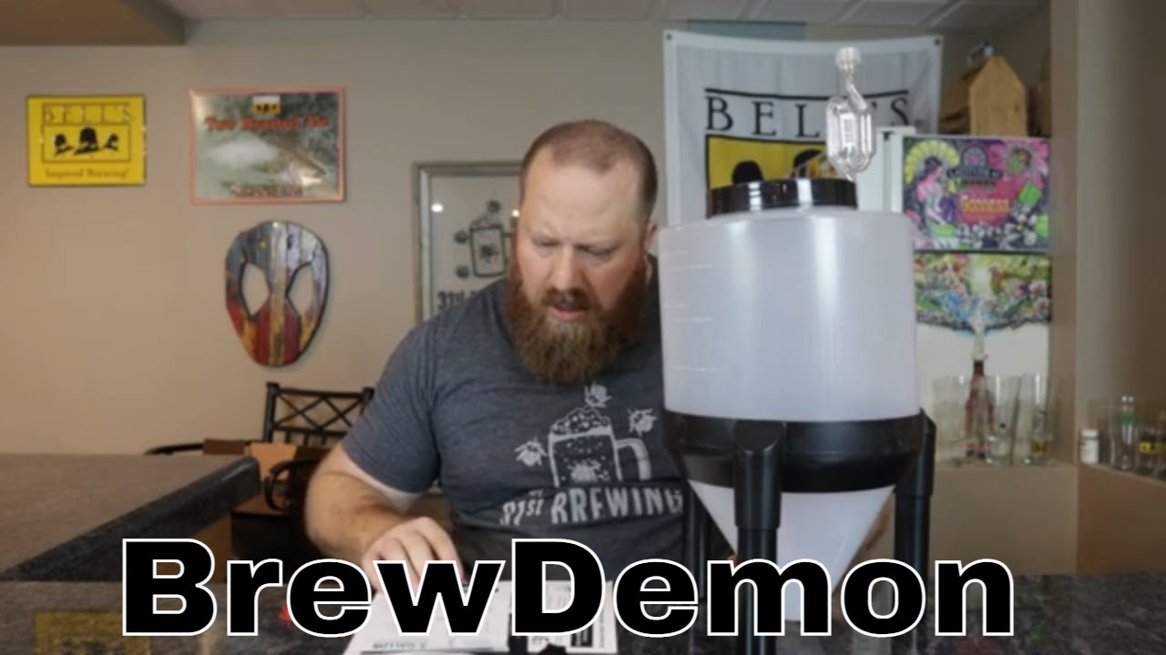 BrewDemon Homebrew Conical Fermenter Unboxing