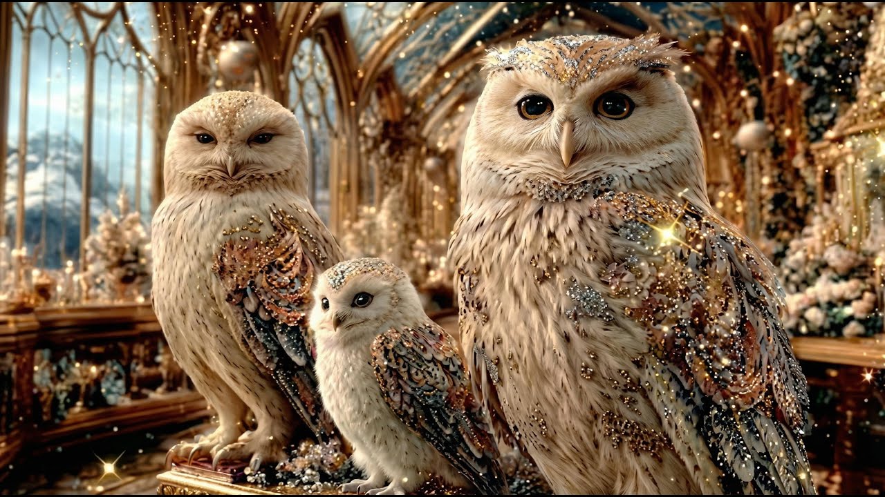 Sacred Celestial Christmas | Ethereal Harp & Angelic Vocals  | 4K Visual Journey