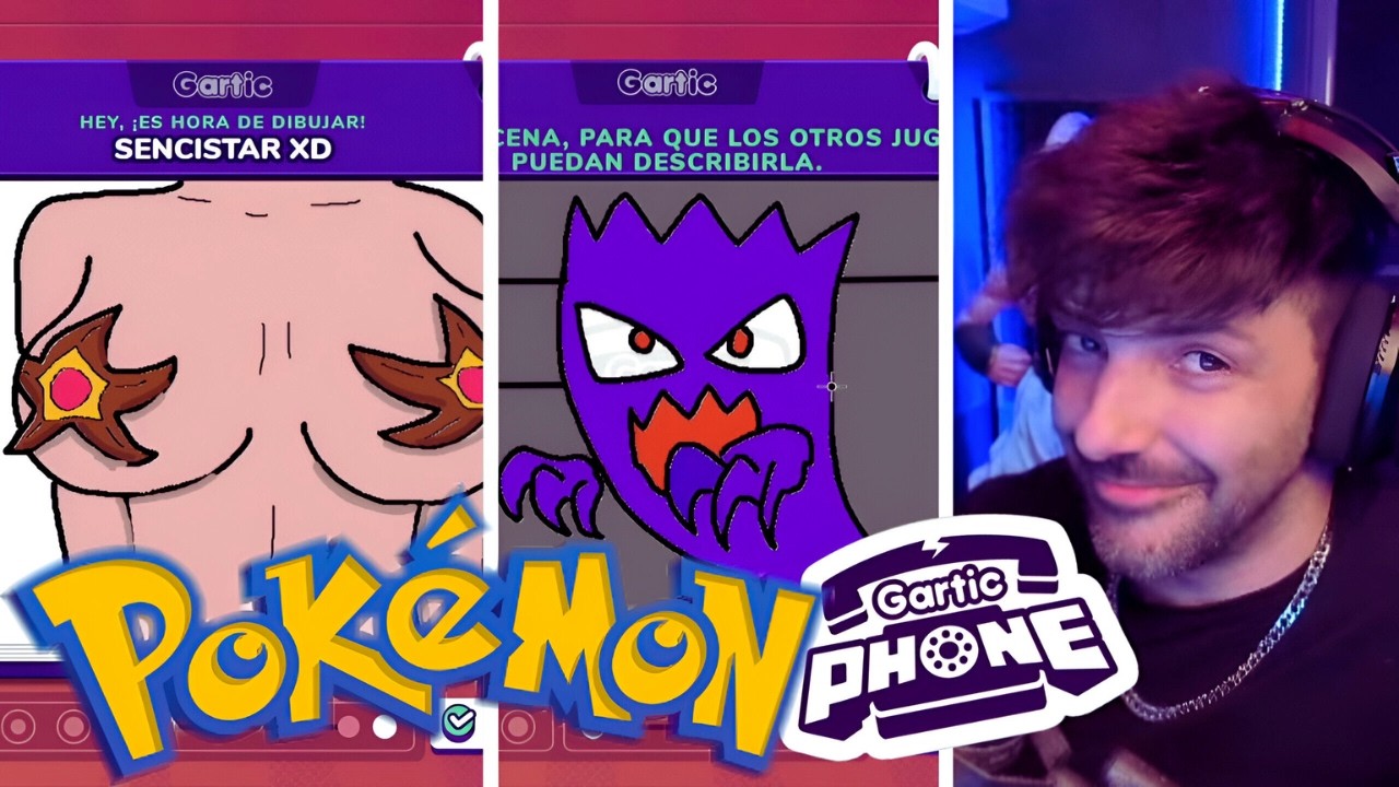 LOS ARKEANOS JUEGAN GARTIC PHONE 🖌️🔥 | TEMÁTICA POKÉMON
