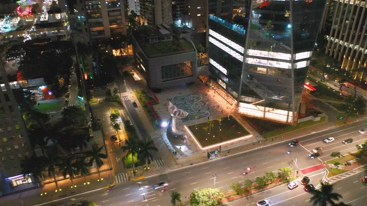 Baleia na Faria Lima. SP.