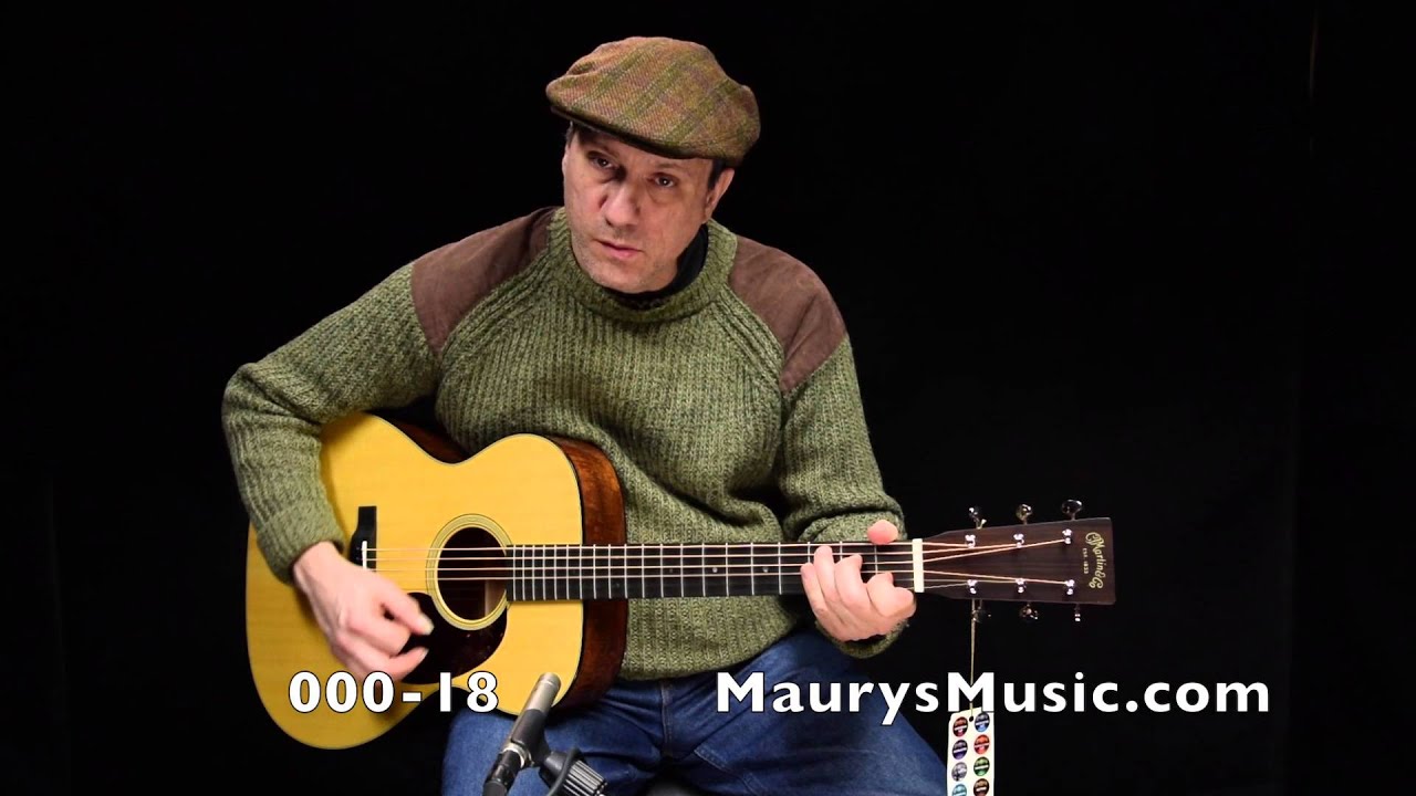 Spoon Phillips compares the Martin 000-17SM, 000-17 and 000-18 at MaurysMusic.com