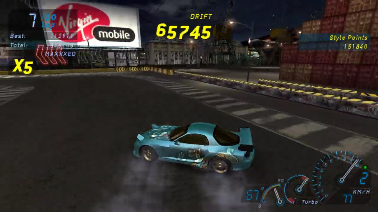 #4 DRIFT NFS Underground 1 [ NOT perfect, but not bad ]