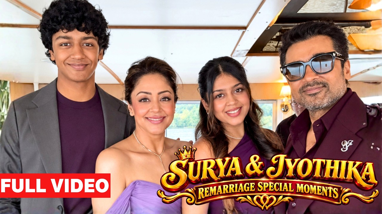 SPECIAL FULL VIDEO : 💞 Actor Surya & Jyothika Remarriage Special Moments | Suriya | Jyothika