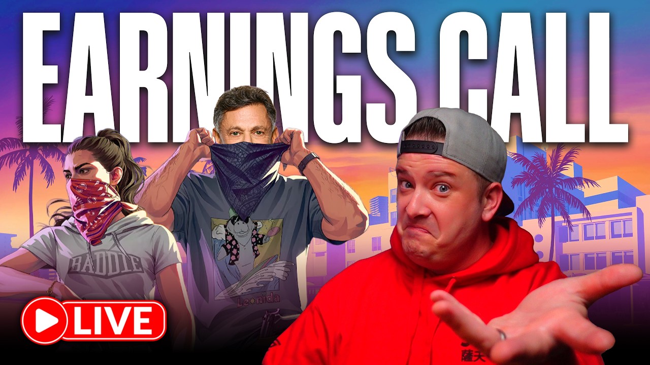 🔴 LIVE - Listening for GTA 6 NEWS on the TAKETWO Earnings Call | REACTION