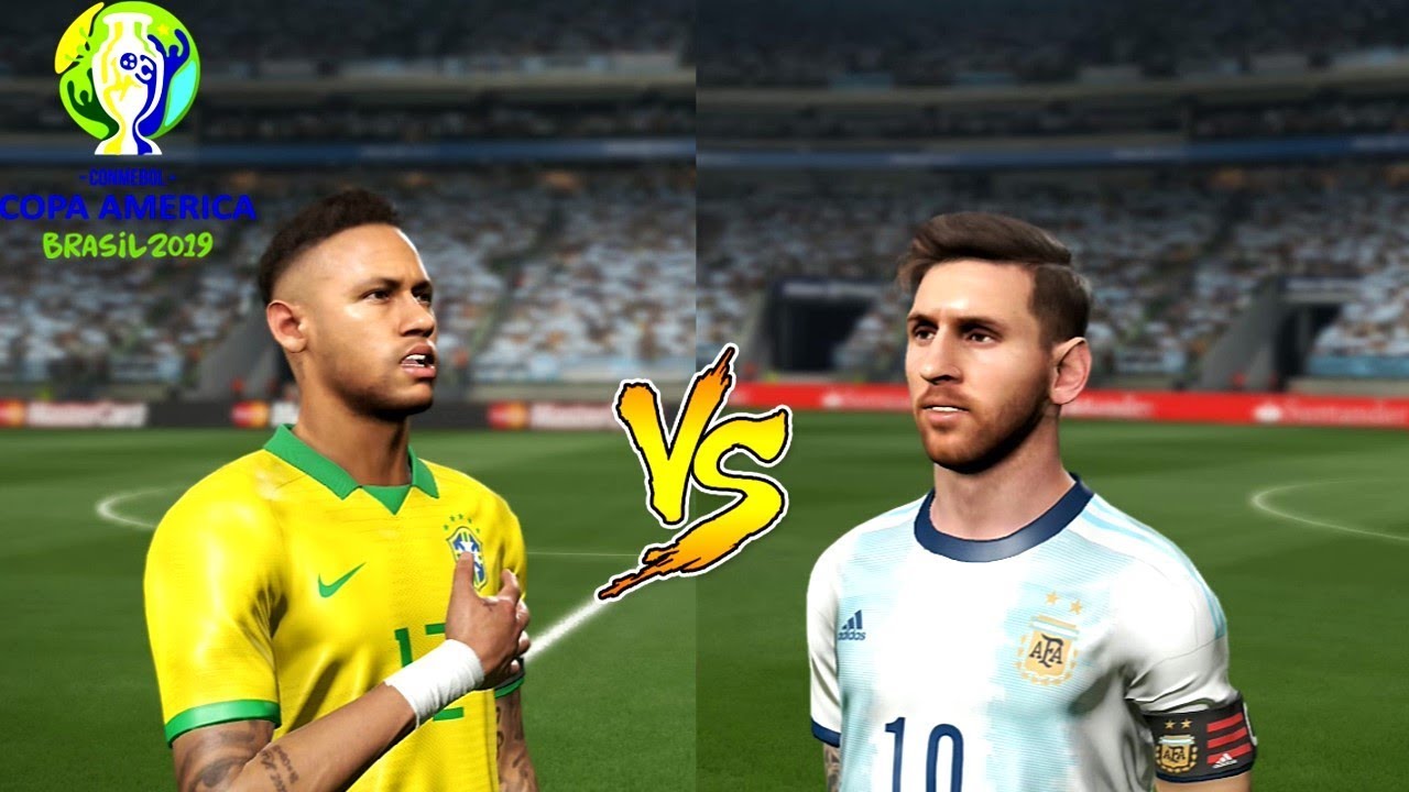 COPA AMERICA 2019 FINAL - Argentina vs Brazil (AI vs AI)
