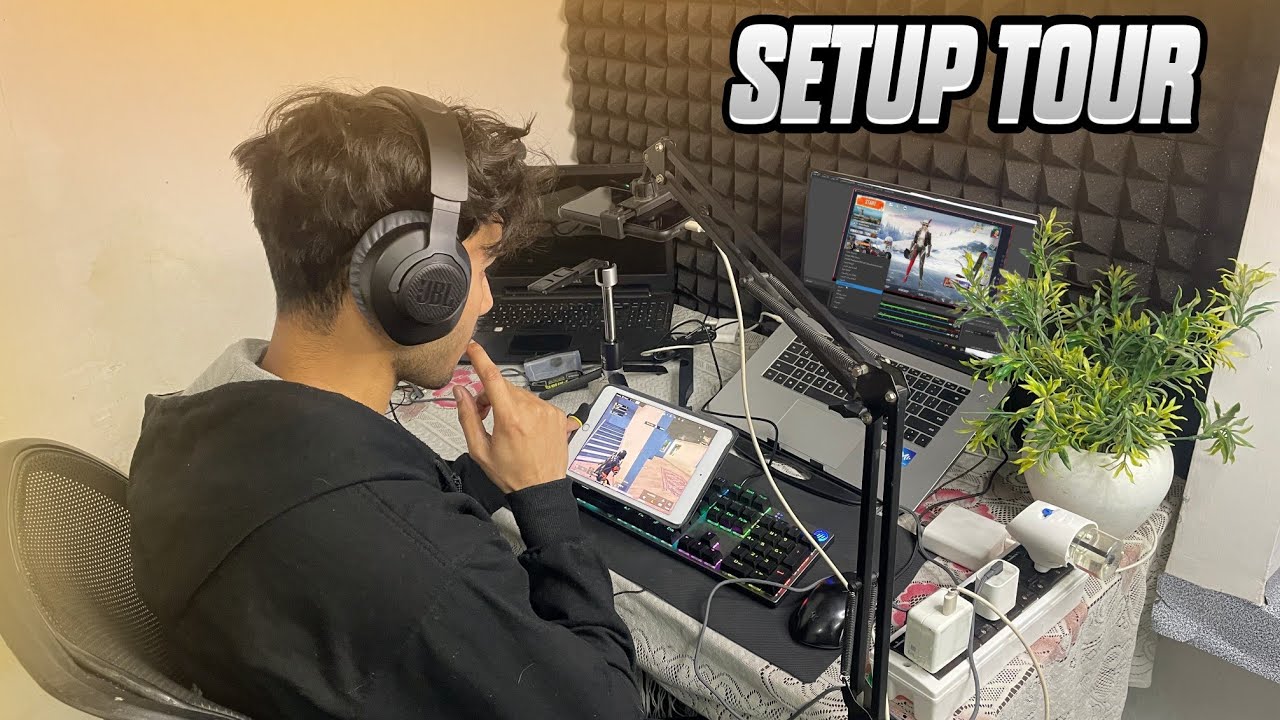 MY LIVE STREAM & GAMING SETUP 2025 🔥 UNDER 10,000 RUPEES!