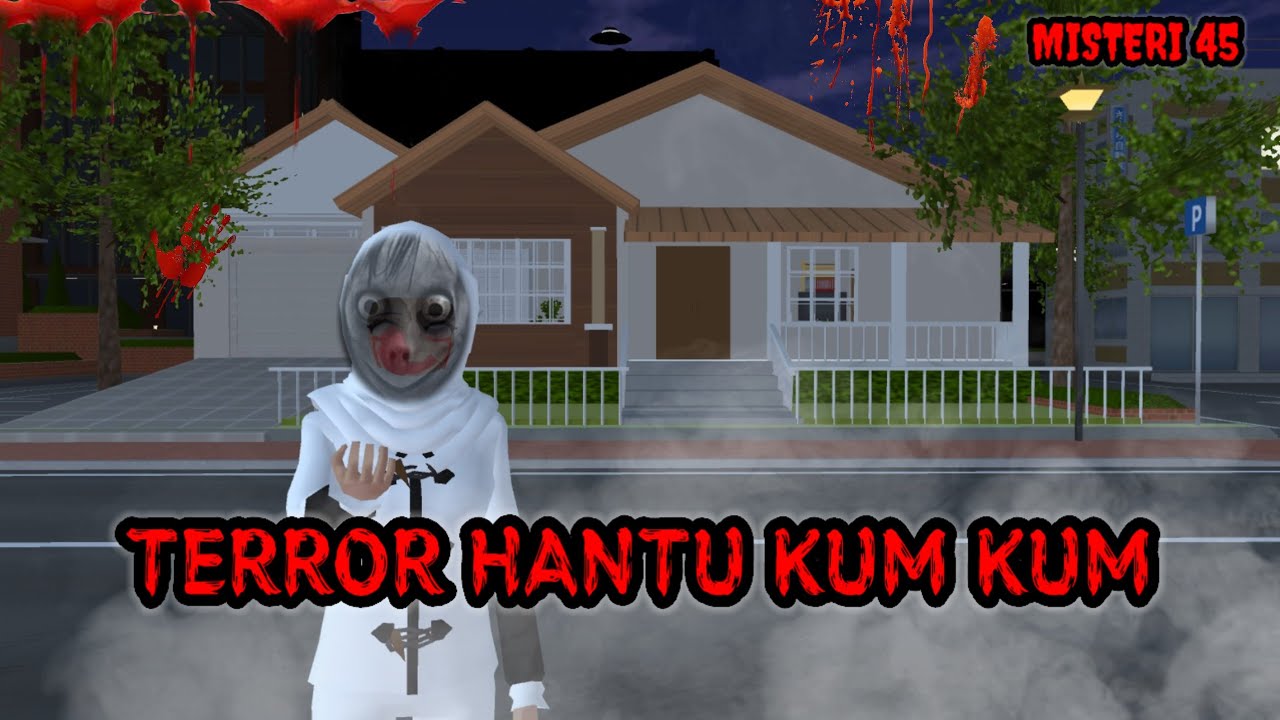TERROR HANTU KUM KUM  || HORROR MOVIE SAKURA SCHOOL SIMULATOR