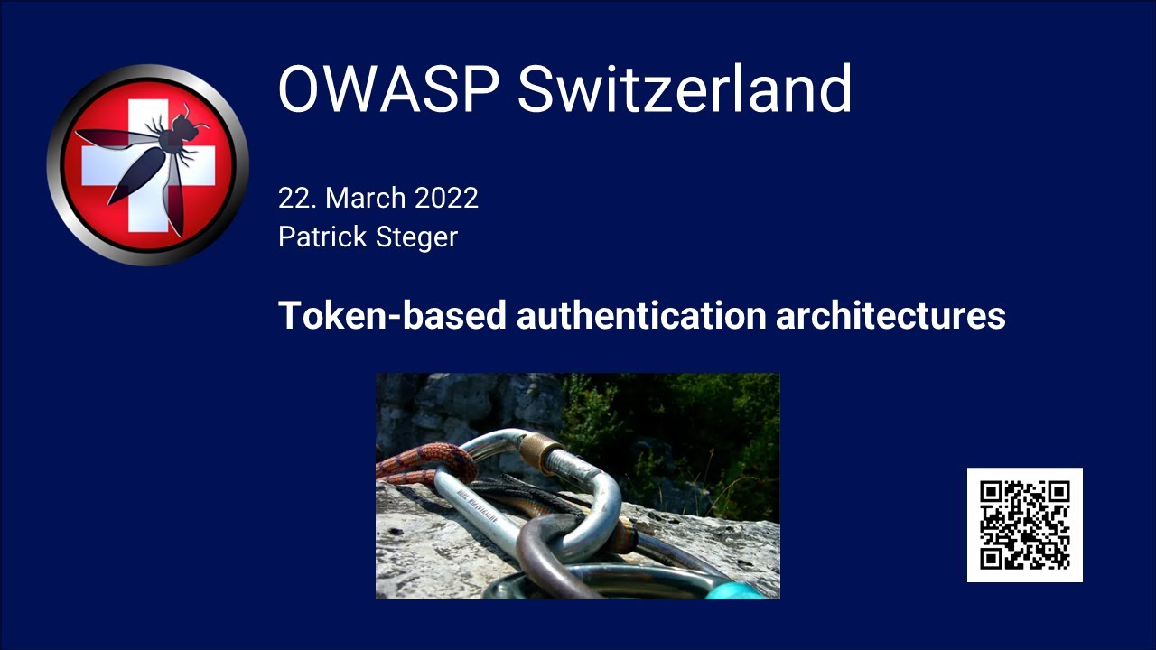 Token-based authentication architectures