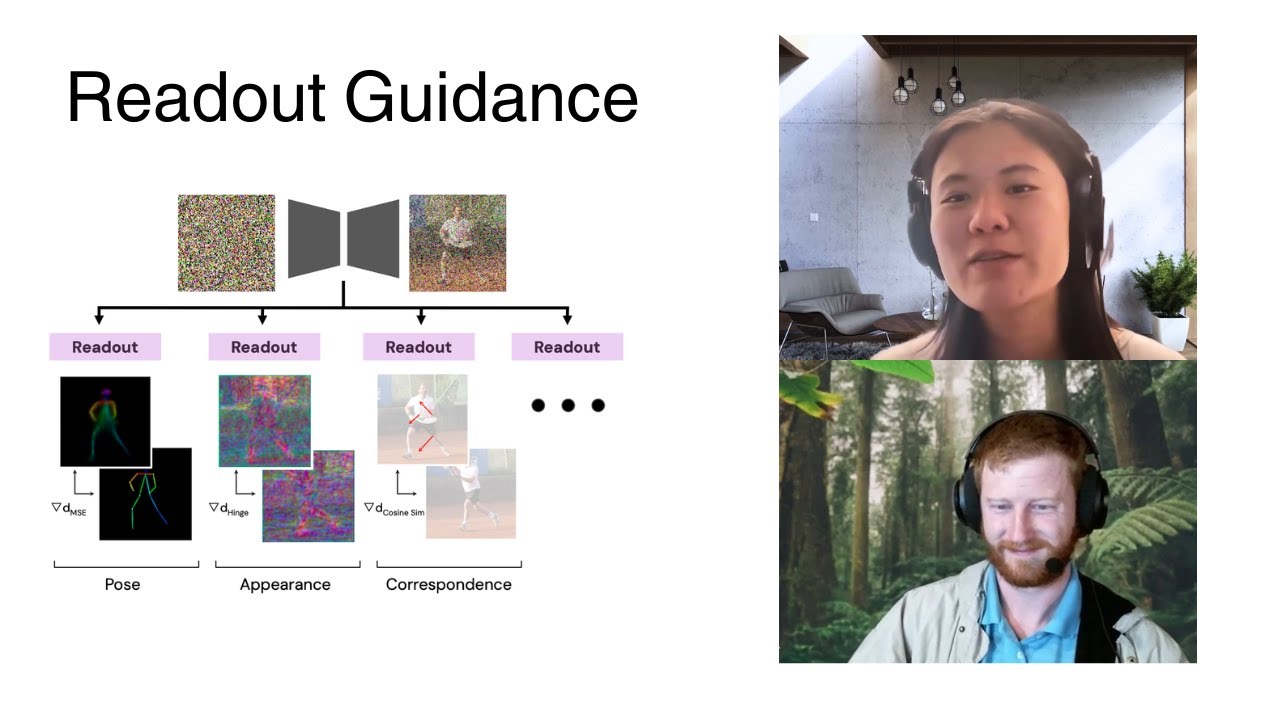 With the author: Readout Guidance (plus Diffusion Hyperfeatures)