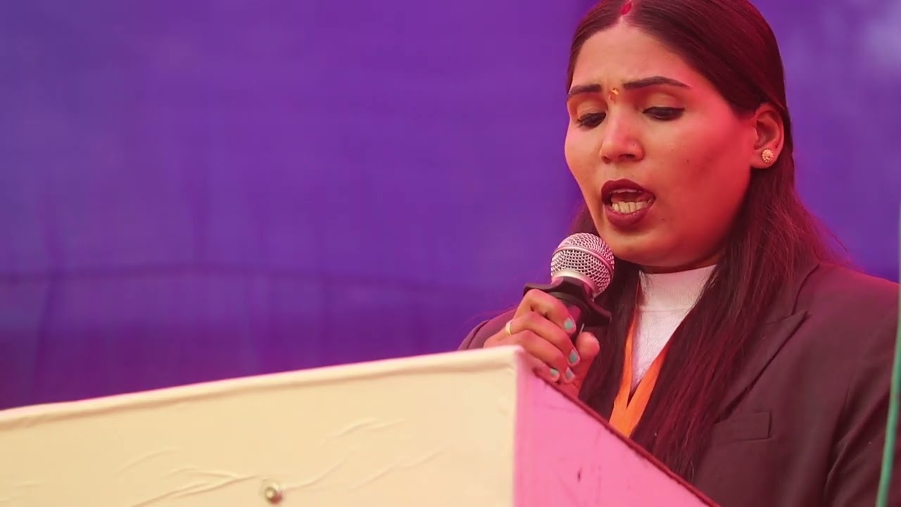 Speech by Principal Mrs. Aimpy Shekhar Sharma, VISHWA BHARTI KIDS SCHOOL
