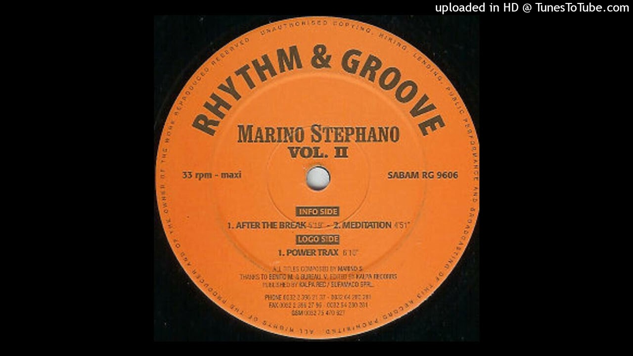 Marino Stephano &ndash; After The Break (pitch -5)