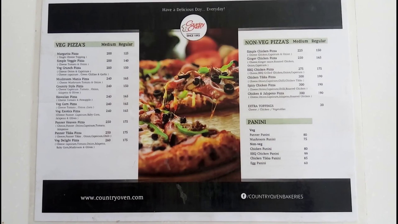 Country Oven in Manikonda, Hyderabad  | Menu | Yellowpages.in