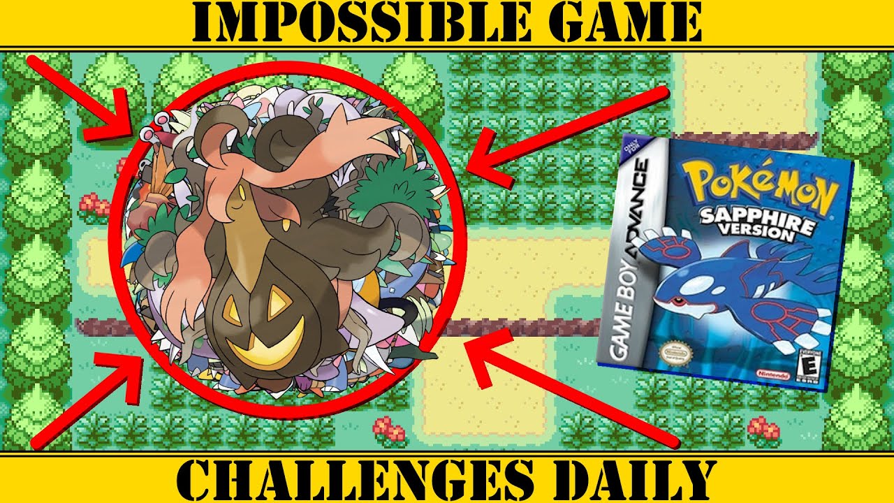 Can You Beat Pokemon Ruby With Only GOURGEIST?
