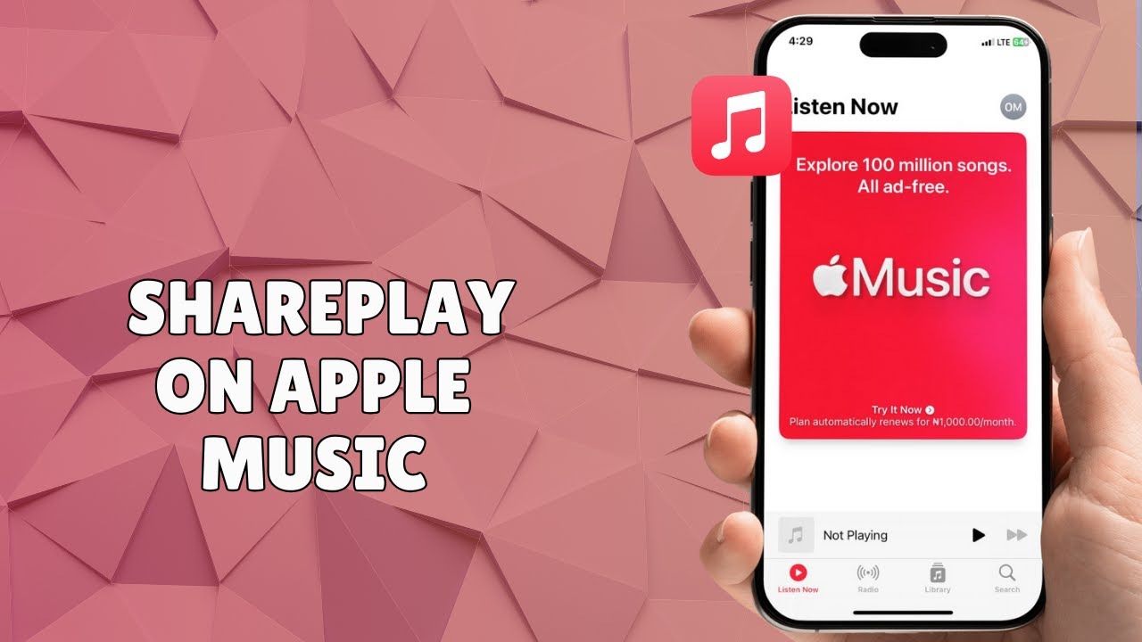 How to SharePlay on Apple Music
