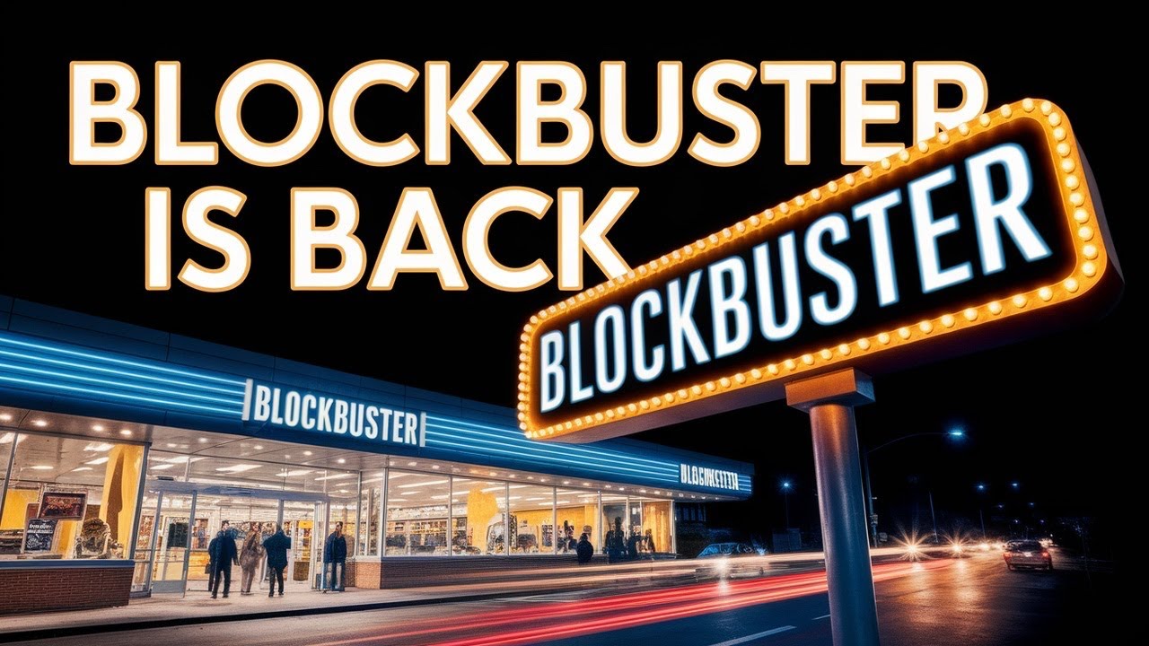 Blockbuster IS back! Inside the 2025 Blockbuster Experience - A Walkthrough