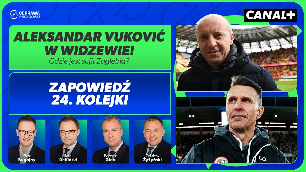 KOLEJNA ZMIANA TRENERA W WIDZEWIE! ZAGŁĘBIE LUBIN W GAZIE! | ODPRAWA PRZEDMECZOWA
